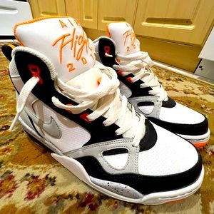 Nike Flight ’13 Mid ‘White/Bright Citrus-Black-Strata Grey